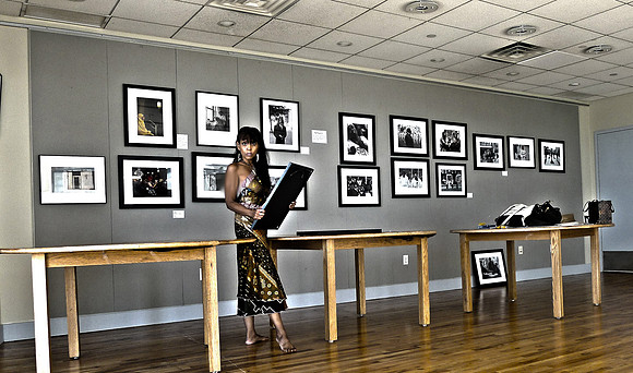 preparing Old Harlem New Harlem Exhibit
