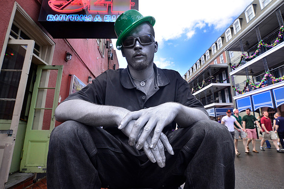 Buskers on Bourbon Street