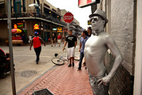 Buskers on Bourbon Street