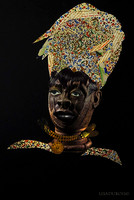 Ife culture, Nigeria Terracotta head with raised weals