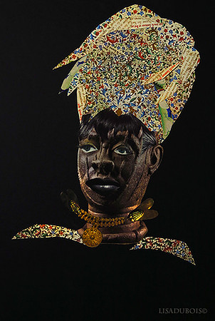 Ife culture, Nigeria Terracotta head with raised weals