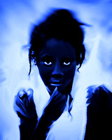 little black girl blue